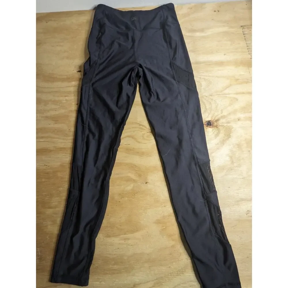 C&C California Women's Leggings Size M Medium Black Athleisure Yoga Jogging